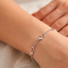 Pulsera de corazones elegante | Regalo romántico para mujer