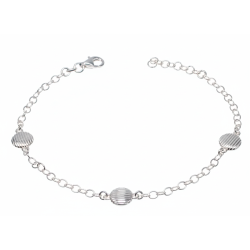 Pulsera con círculos elegante | Regalo romántico para mujer.